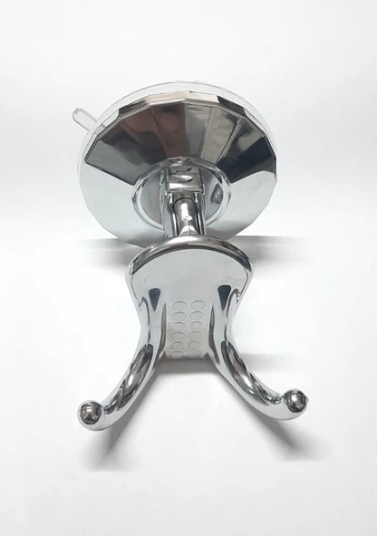 Güçlü Vakumlu 2 Kancalı Banyo Askı - Çok Amaçlı Askı - Resim 3