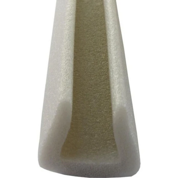 4 Adet Kahverengi Kapı Altı Isı Yalıtımı Süngeri Rüzgarlığı- U Şekilli İzolasyon Strafor - 5