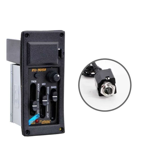 Preamp 3 band ekolayzırlı eşikaltı EQ505 - 3
