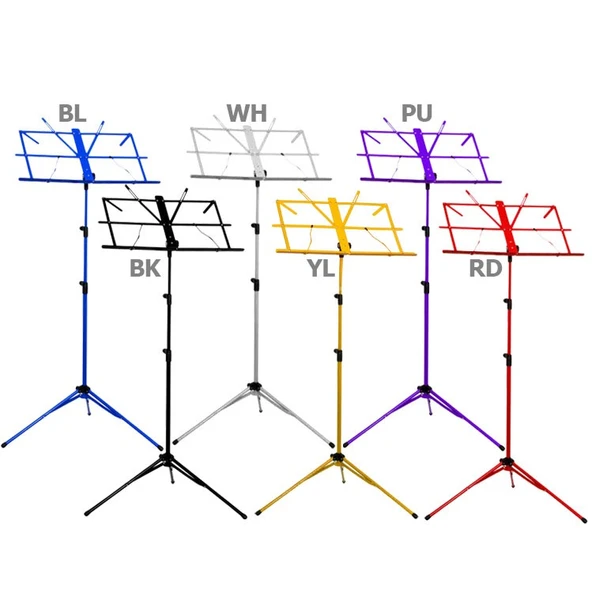 Nota Sehpası Portatif XNS1YL Sarı ( Taşıma Kılıfı Hediyeli ) - Resim 4