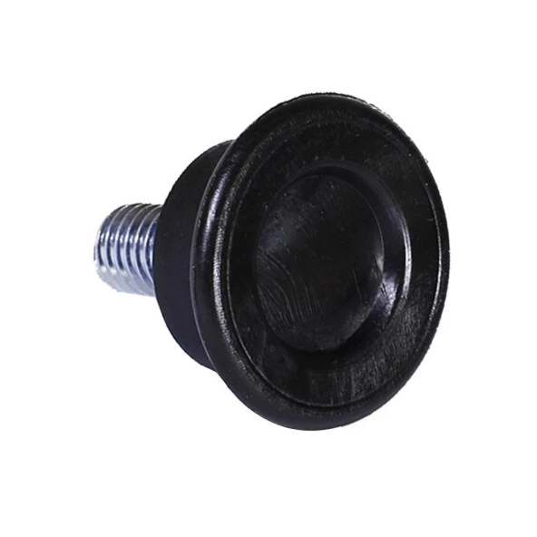 Nobel Bingo Rotil Ayak M8 Civatalı 25 mm Siyah Profil Ayağı 2.5 cm - 3