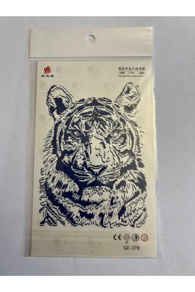 Viking Kartal 3 Hafta Kalıcı 4 Adet Birden Yapıştırma Geçici Dövme Yarı Kalıcı Dövmeler - Resim 2