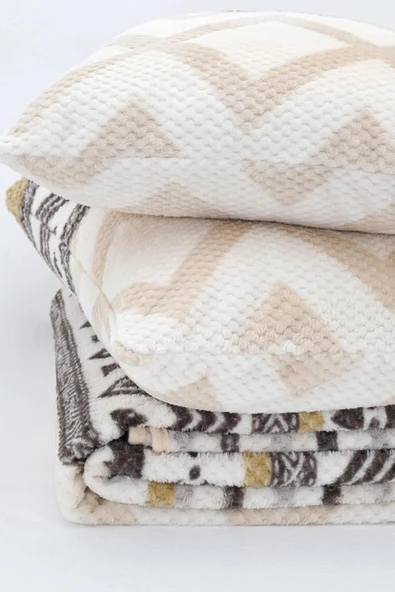 MERİNOS RELAX 3 PARÇA BATTANİYE SETİ VİGO BEJ - Resim 7