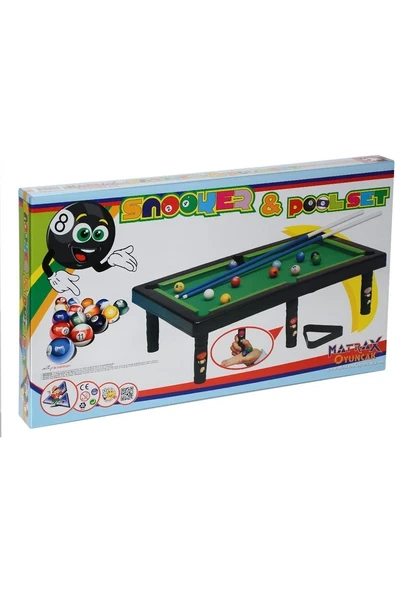 Laqaydükkan34 Snooker Poolset Bilardo Oyunu