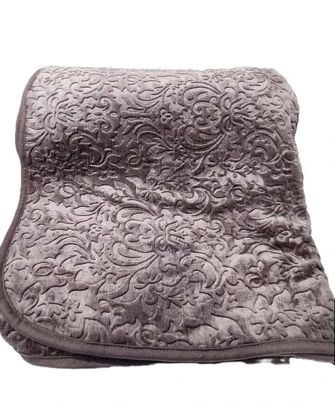 APRİCİTAS BATTANİYE ÇİFT KİŞİLİK EMBOSS KÜLMORU - Resim 2