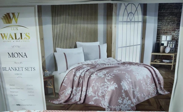WALLS 6 PARÇA BATTANİYE SETİ MONA ROSE - Resim 3