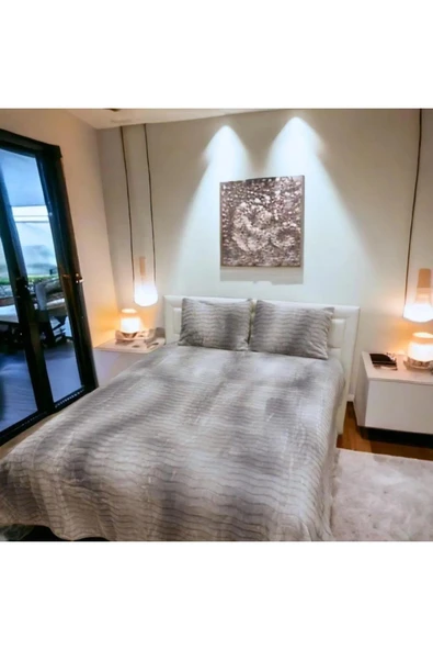 MERİNOS BATTANİYE ÇİFT KİŞİLİK DREAM HOME GRİ - 6