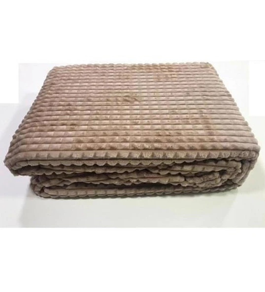 MERİNOS PİRAMİT SOFT ÇK BATTANİYE 200X220 CAPPUCİNO - 2
