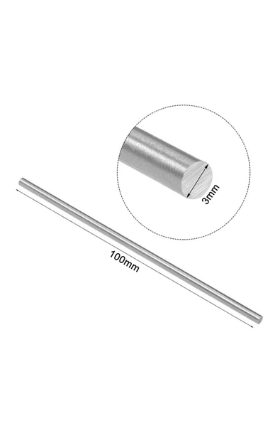 3x100mm Mil Çubuk