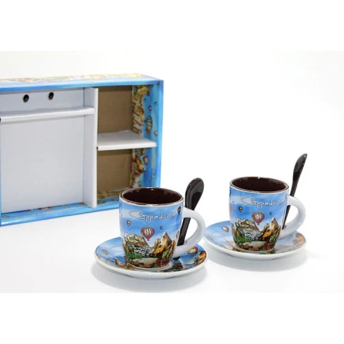 Yöresel İkili Fincan Seti Model 2 ürün görseli