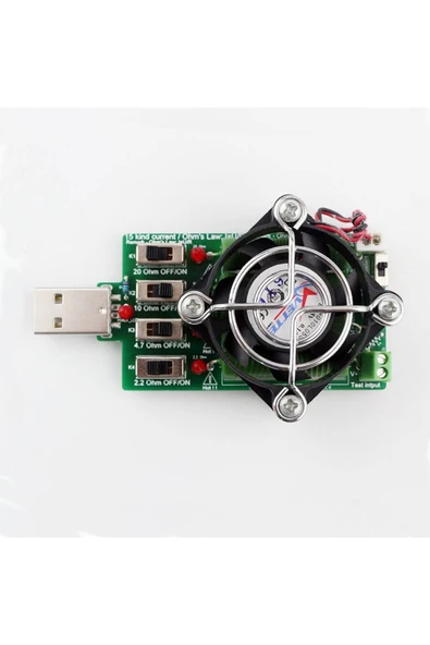 USB Elektronik Yük Fan - 2