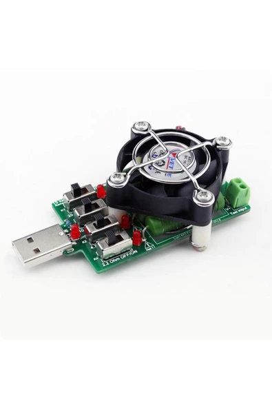 USB Elektronik Yük Fan