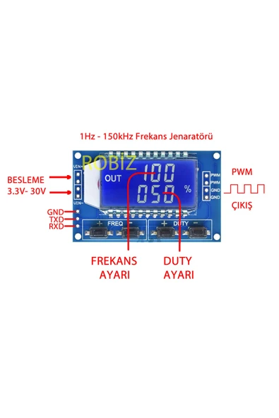 Sinyal Jeneratör Modülü Xy-Lpwm - 1