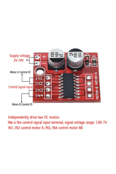 L298N Mini Modül - 4