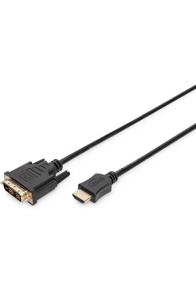 Digitus AK-330300-020-S 2 m HDMI to DVI Dönüştürücü