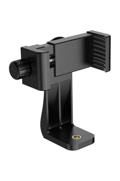 ASFAL Tripod ve Monopod İçin Telefon Bağlantı Aparatı Cep Telefonu Klipsi Tutucu Yatay ve Dikey Kullanılır - 4