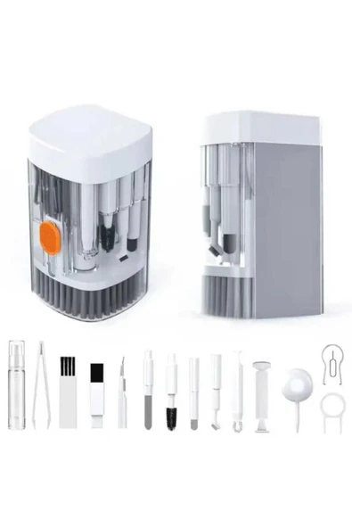 ASFAL 21İN1 Çok Fonksiyonlu Airpods Kulaklık Klavye Telefon Kamera Elektronik Cihaz Temizleme Kiti - 5