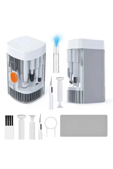 ASFAL 21İN1 Çok Fonksiyonlu Airpods Kulaklık Klavye Telefon Kamera Elektronik Cihaz Temizleme Kiti - 6