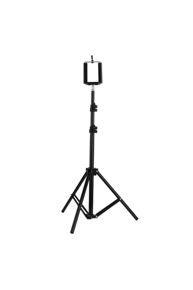 ASFAL Bluetooth Kumandalı Telefon Tutuculu 110 cm Tripod Kamera ve Ring Light Tripodu