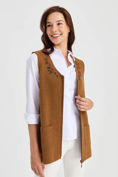 Desen Kadın Kazak DSN24K23001 - 6