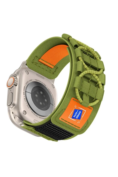 ASFAL Apple Watch Uyumlu Hasır Kordon Watch Ultra 3 4 5 6 7 8 Se ultra 42 44 45 49 mm Uyumlu Şık Kordon - Resim 2