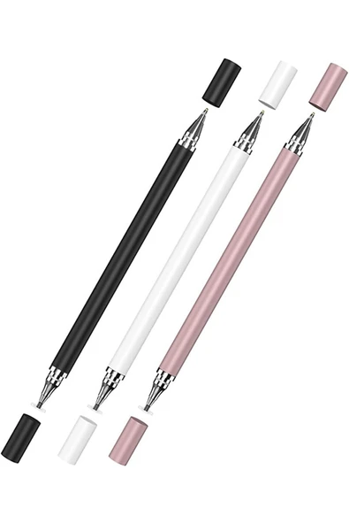 MOBAX Dokunmatik Passive Stylus Kalem Tablet Telefon Bilgisayar Dokunmatik Kalemi Beyaz - 4