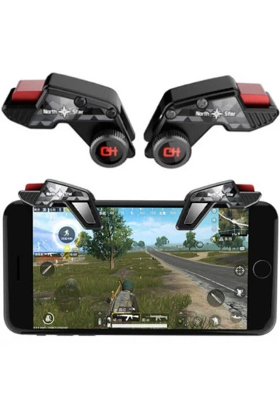 ASFAL Vidalı Oyun Tetiği Pubg Parmak Eldivenli North Star Ateş Tetik Tuşu Pubg Konsol - 2
