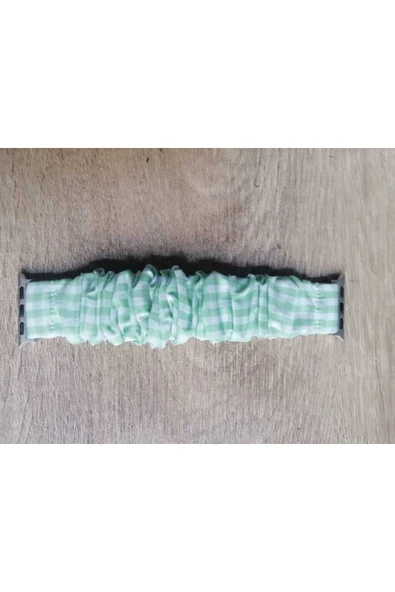 ASFAL Apple Watch 2/3/4/5/6/7/8/se 38 mm 40 mm 41 mm Uyumlu Kumaş Kordon Lastikli Kumaş Kayış ürün görseli 1