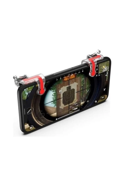 ASFAL Tüm Telefonlara Uyumlu Pubg Ve Mobil Oyun Tetiği Ateş Tetik Tuşu - 2