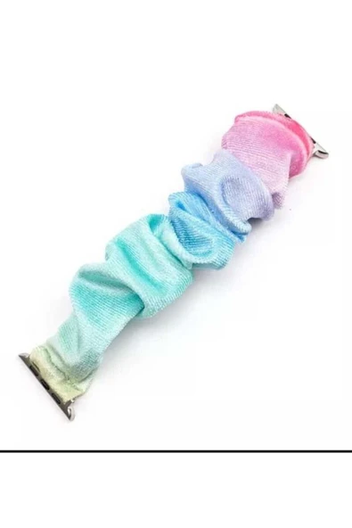 ASFAL Watch 2/3/4/5/6/7/8/se 38 mm 40 mm 41 mm Uyumlu Kumaş Kordon Lastikli Kumaş Kayış ürün görseli 1