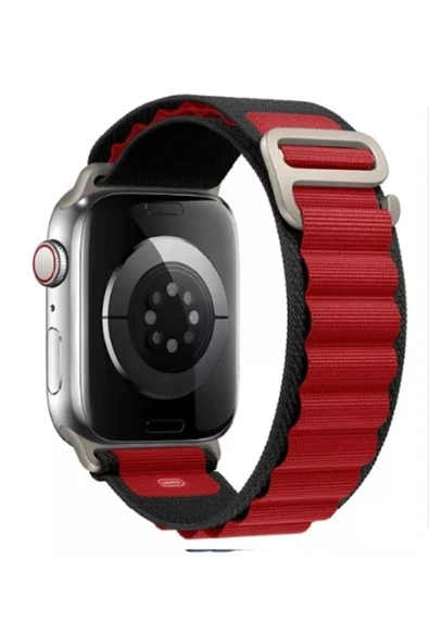 ASFAL Apple Watch 2 3 4 5 6 7 Se Uyumlu Watch 38 mm 40 mm 41 mm Uyumlu Kordon Alpine Loop Kordon