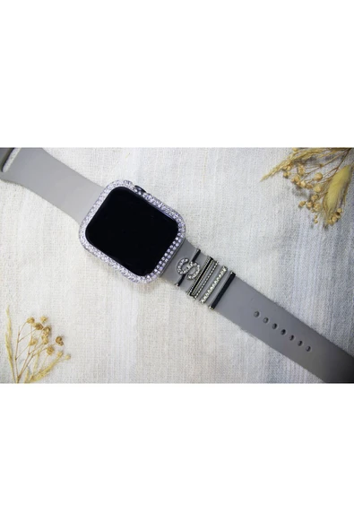 ASFAL Watch Serisi Uyumlu Harfli Akıllı Saat Kordon Süsü Tüm Seriye Uyumlu Tasarım Charm Aksesuar ürün görseli 1