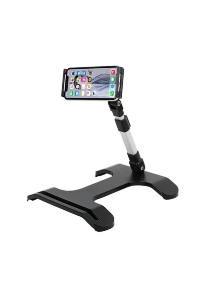 ASFAL Fonksiyonel Ayarlanabilir Katlanabilir 2in1 Masaüstü Telefon Tutucu ve Tablet Standı Tablet Tutacağı - 2