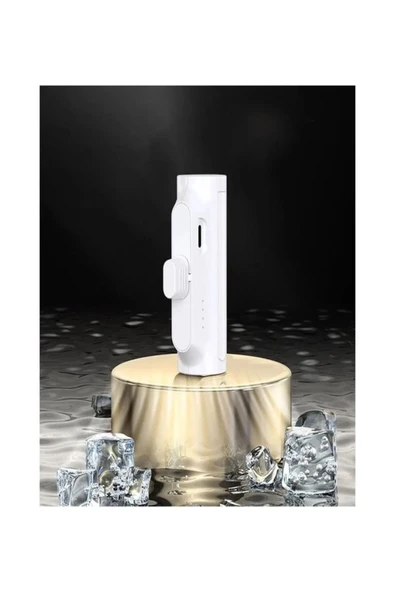 ASFAL Iphonelara Özel Taşınabilir Kurtarıcı Taşınabilir Powerbank 5000 mAh Lightning Girişli Güç Bankası - Resim 2