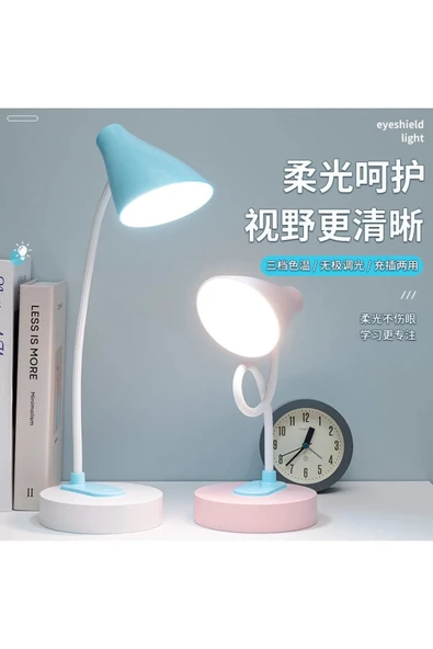 ASFAL Şarjlı, Dokunmatik, Masa Lambası Gece Lambası Okuma Işığı Katlanabilir Lityum Pilli - Resim 4