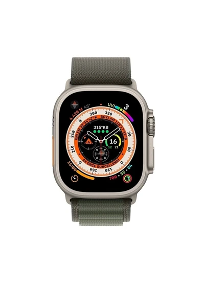 ASFAL Watch Uyumlu 42 Mm 44 Mm 45 Mm 49 Mm Kordon 1/2/3/4/5/6/se/7/8 Watch Ultra Alpine Loop Kordon - Resim 3