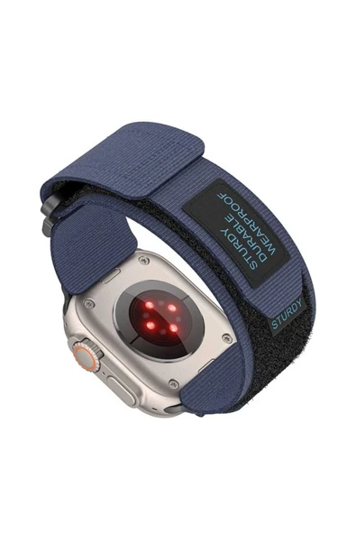 ASFAL Metal Başlıklı Şık Tasarımlı Apple Watch Uyumlu Kordon 42mm 44mm 45mm 49mm Uyumlu Watch Ultra Kayış - Resim 2