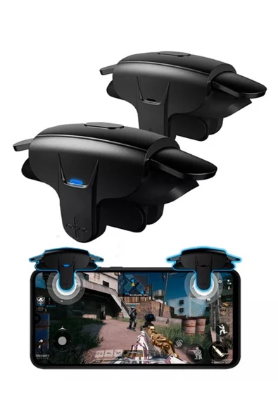 ASFAL Makro Tetik Saniyede Otuz Atış Üç Modlu Seri Atış Tetiği Pubg Tetik Parmak Eldiven Hediyeli - Resim 3