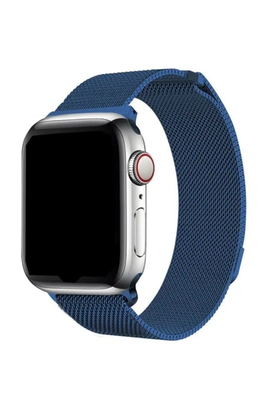 ASFAL Apple Watch 3 4 5 6 7 8 Se 42 44 45 49 Mm Uyumlu Kordon Kayış Bileklik Metal Hasır Örgü Kordon ürün görseli 1