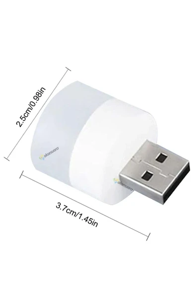 ASFAL 4'lü Mini Led Okuma Işığı Gece Lambası USB LED Işık Aydınlatma Lambası - 4