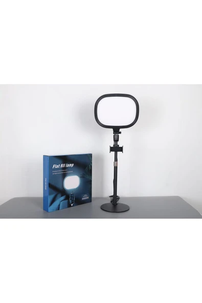 ASFAL 1455 Lux, Telefon Tutuculu Tripod, Masaüstü Açısı Ayarlanabilir Metal, Canlı Yayın ve Stüdyo Işığı - Resim 5