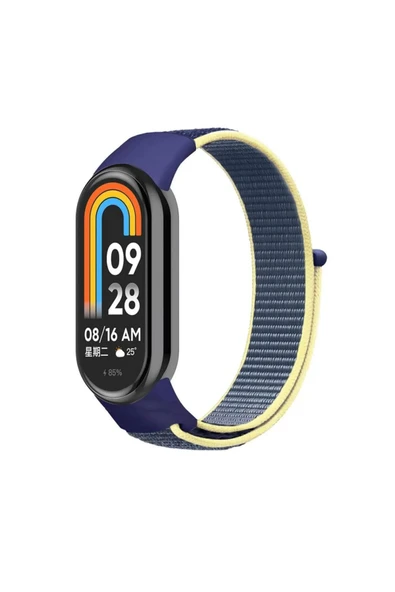 ASFAL Xiaomi Mi Band 8 Uyumlu Kordon Mi Band 8 Sport Loop Örgü Kordon Kayış ürün görseli 1