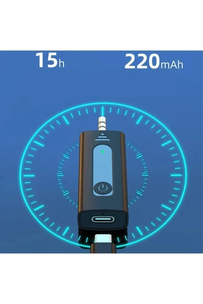 ASFAL Aux Girişli 3.5 Mm Kablosuz Yaka Mikrofonu, Canlı Yayın, Youtube, Tiktok Wireless Yaka Mikrofonu - 4