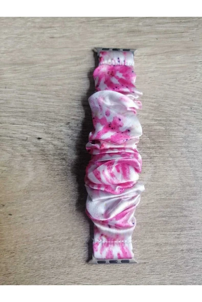 ASFAL Apple Watch 2/3/4/5/6/7/8/se 38 mm 40 mm 41 mm Uyumlu Kumaş Kordon Lastikli Kumaş Kayış ürün görseli 1