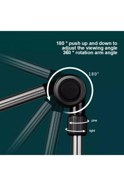 ASFAL Fonksiyonel Masaüstü Ayarlanabilir Telefon Ve Tablet Tutucu Stand, Yatak Başlık Telefon Tutucu - 6