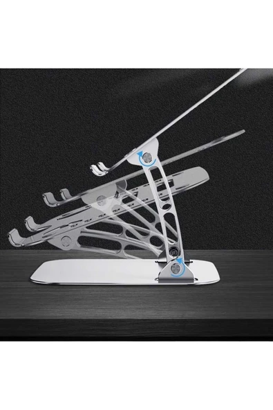 ASFAL Alüminyum, Açısı Ayarlanabilir, Masaüstü, Tablet, Macbook, Notebook, Laptop Standı Laptop Tutucu - 2