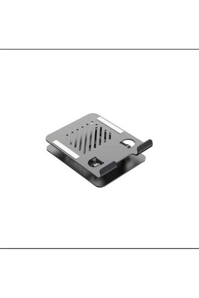 ASFAL 14 inç Uyumlu, Metal, 360° Dönen Masaüstü Telefon ve Tablet Standı Tablet ve Telefon Tutucu - 6