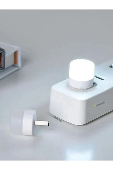 ASFAL 4'lü Mini Led Okuma Işığı Gece Lambası USB LED Işık Aydınlatma Lambası - 3