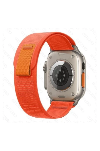 ASFAL Apple Watch Uyumlu 1 2 3 4 5 6 7 8 Se Uyumlu 42 44 45 49mm Örgü Işlemeli Renkli Trail Loop Kordon ürün görseli 1