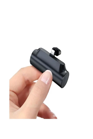 ASFAL Iphonelara Özel Taşınabilir Kurtarıcı Taşınabilir Powerbank 5000 mAh Lightning Girişli Güç Bankası - 4